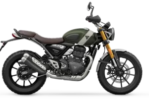 Rent Triumph Scrambler 400 X at Big bike Rentals