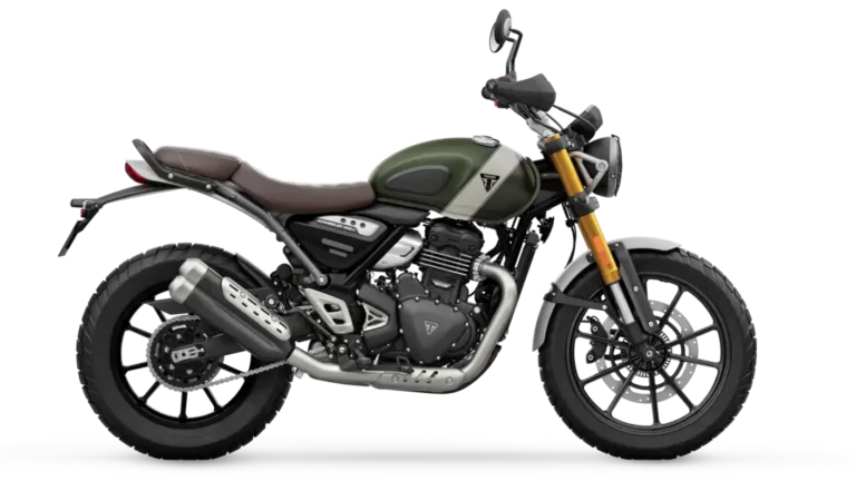 Rent Triumph Scrambler 400 X at Big bike Rentals