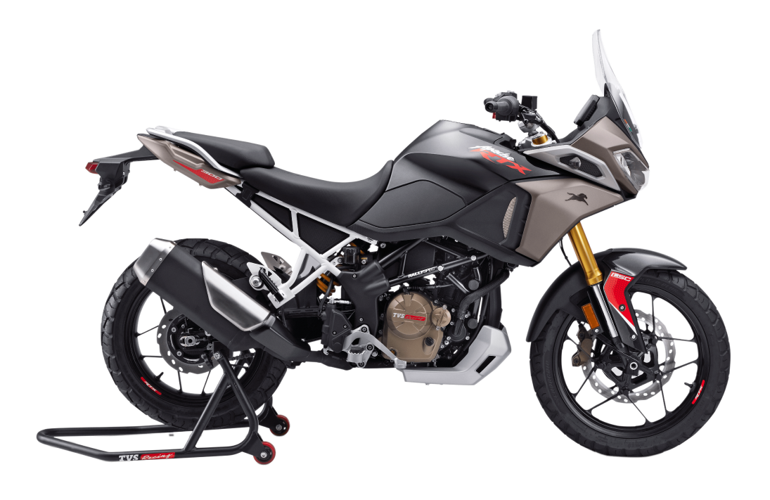 TVS Apache RTX 300 rent in Manali